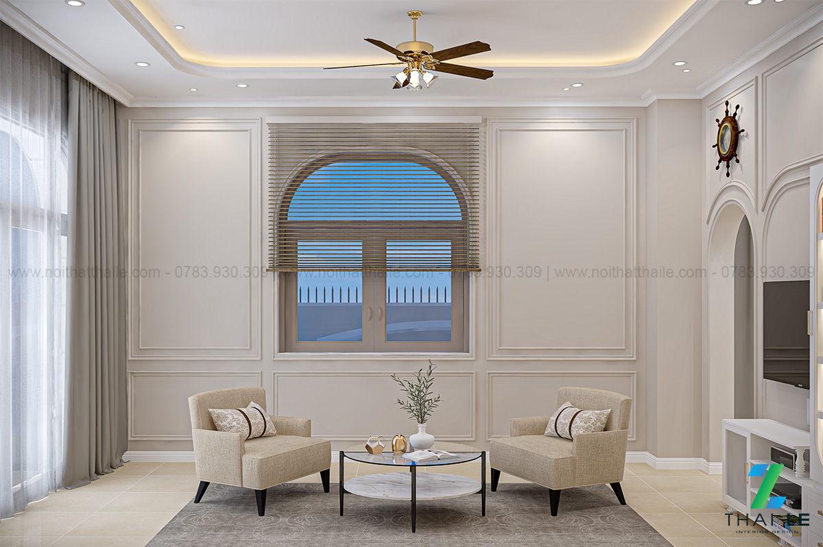 Thiết kế nội thất biệt thự Khổng Tử Long Khánh